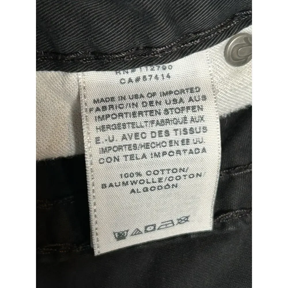 Vintage True Religion Ricky Super T Pants Mens 36x30 Relaxed Straight Black USA